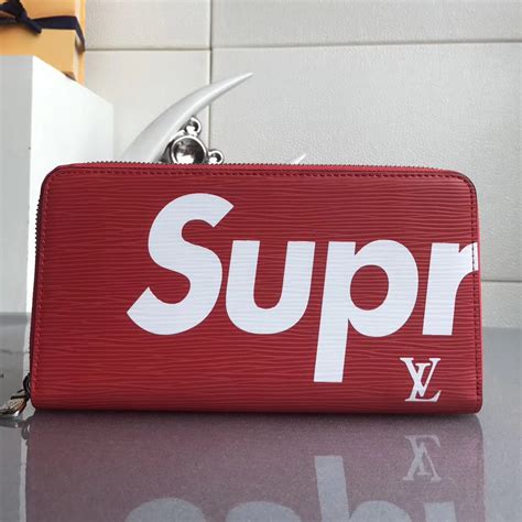 replica louis vuitton x supreme wallet|supreme louis vuitton wallet black.